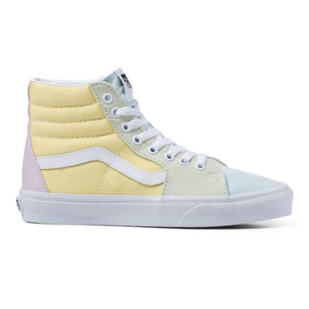 NWT Pastel Color Block Sk8-Hi Vans Kids
